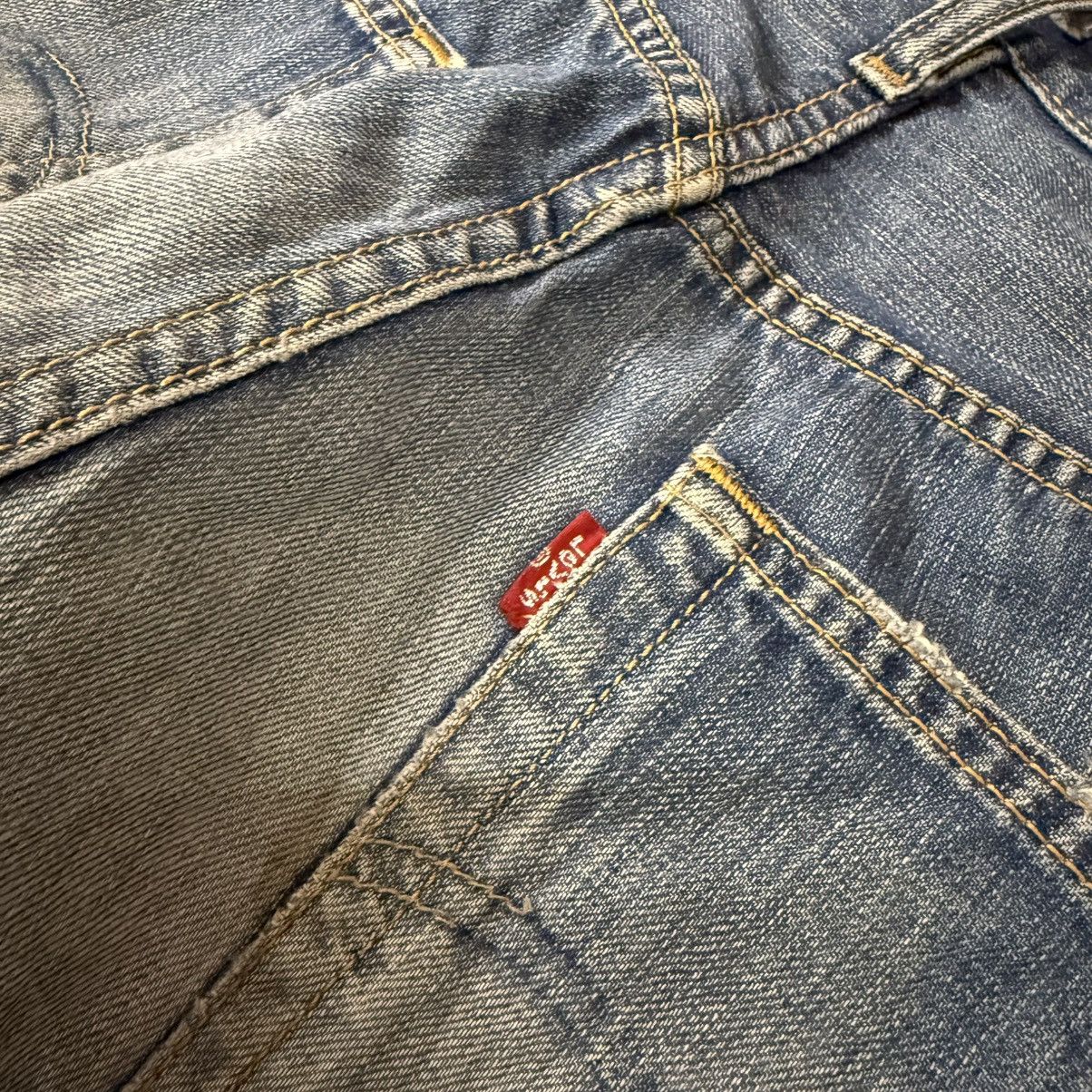 Levi's Vintage 2003 Levis 501 Distressed Faded Denim W32 Size US 32 / EU 48 - 10 Thumbnail