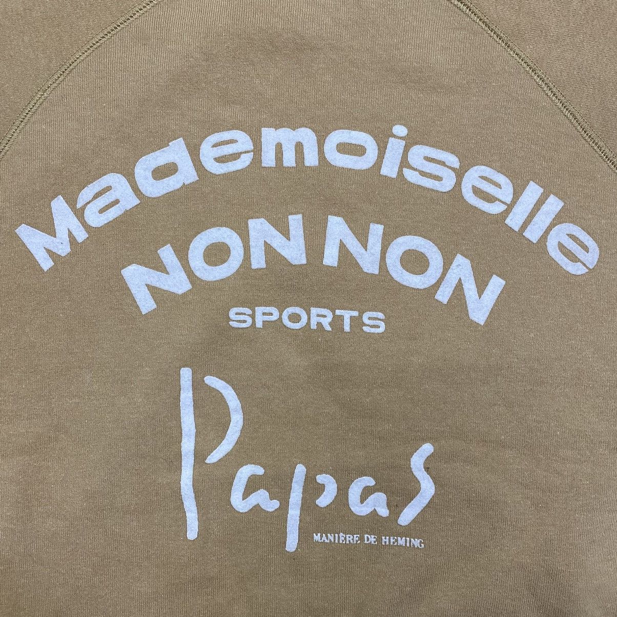 Issey Miyake MADEMOISELLE NON NON By ISSEY MIYAKE Spellout Sweatshirt Size US S / EU 44-46 / 1 - 2 Thumbnail