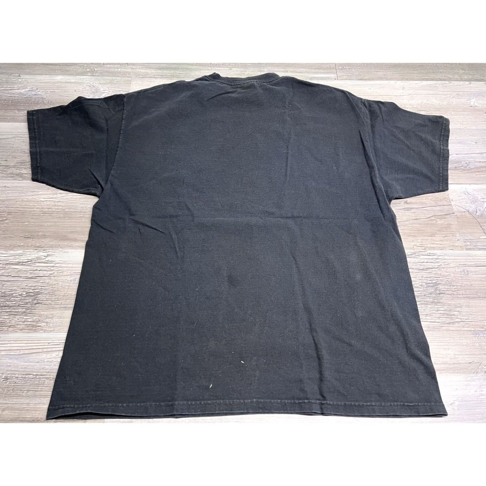 Port & Company VINTAGE Florida Sailboat Sunshine State Port & Company T-Shirt Black XL Sun Faded 90s Graphic Mens Shirt Size US XL / EU 56 / 4 - 2 Thumbnail