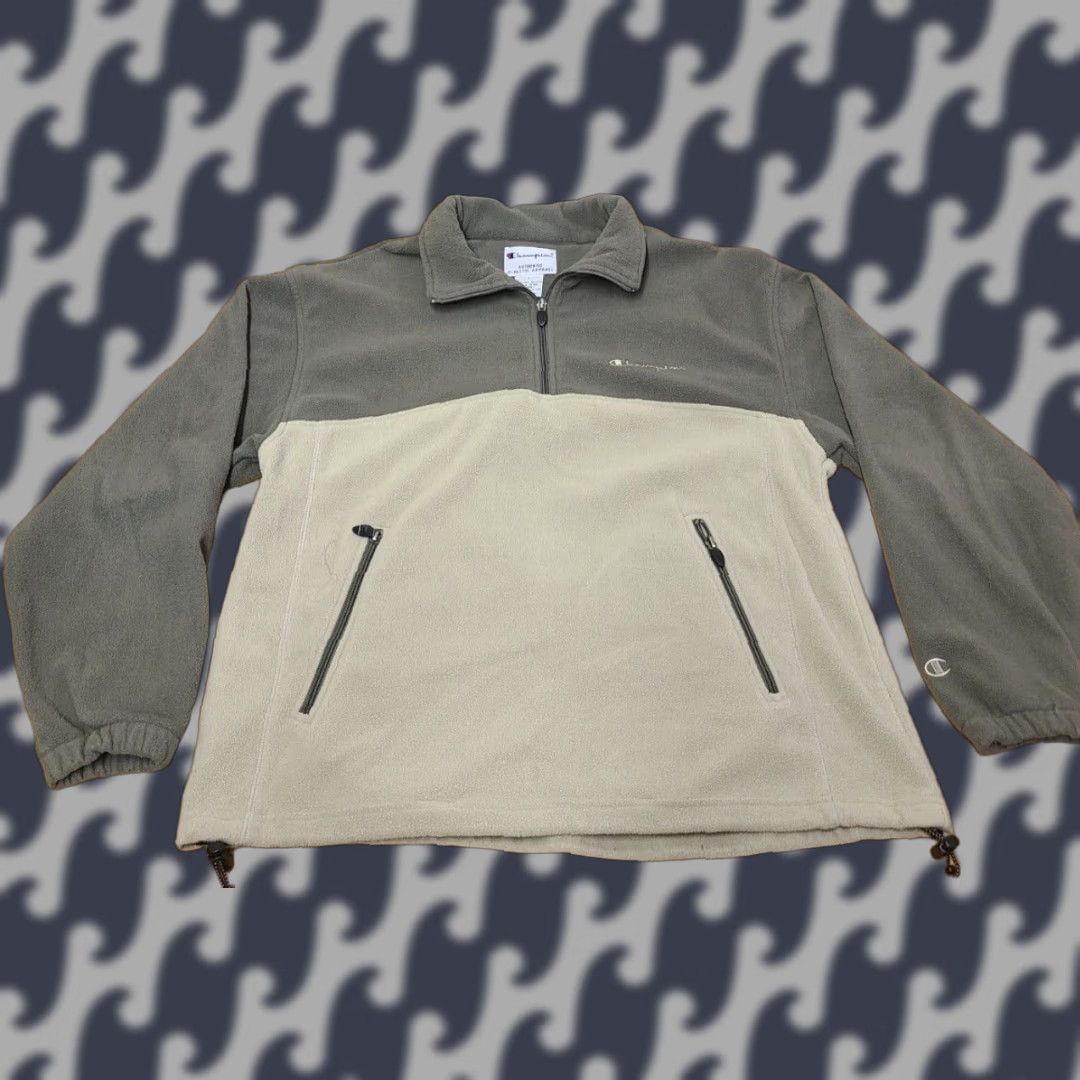 Champion Champion Jacket Men L Color Block Fleece 1/4 Zip Pullover Multicolor Size US L / EU 52-54 / 3 - 1 Thumbnail