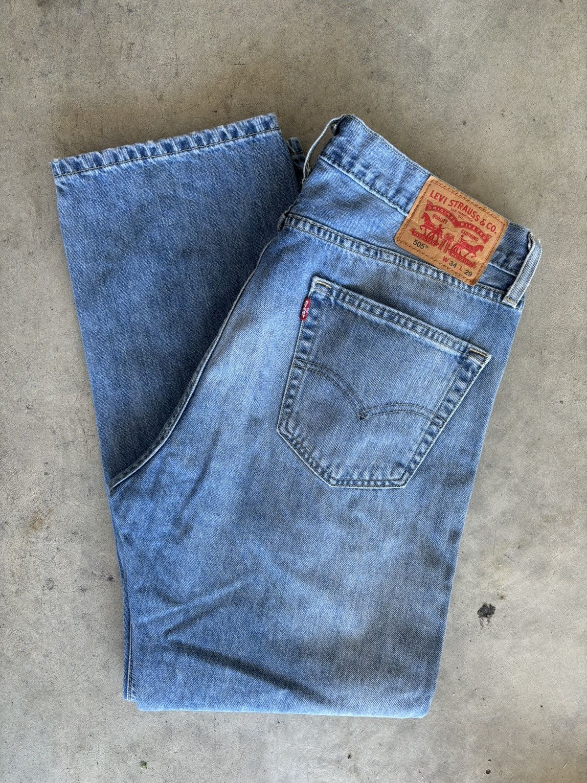 Levi's × Levi's Vintage Clothing × Vintage Levi’s 505 regular jeans Size US 34 / EU 50 - 3 Thumbnail