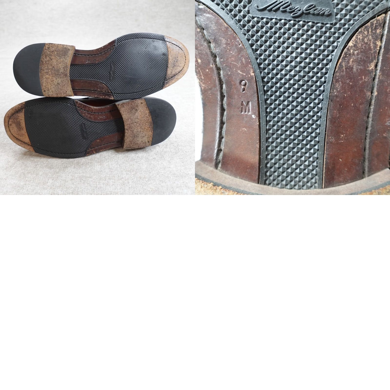 Mezlan Mezlan Mens Boots 9 Brown Leather Apron Split Toe Spain Size US 9 / EU 42 - 8 Thumbnail