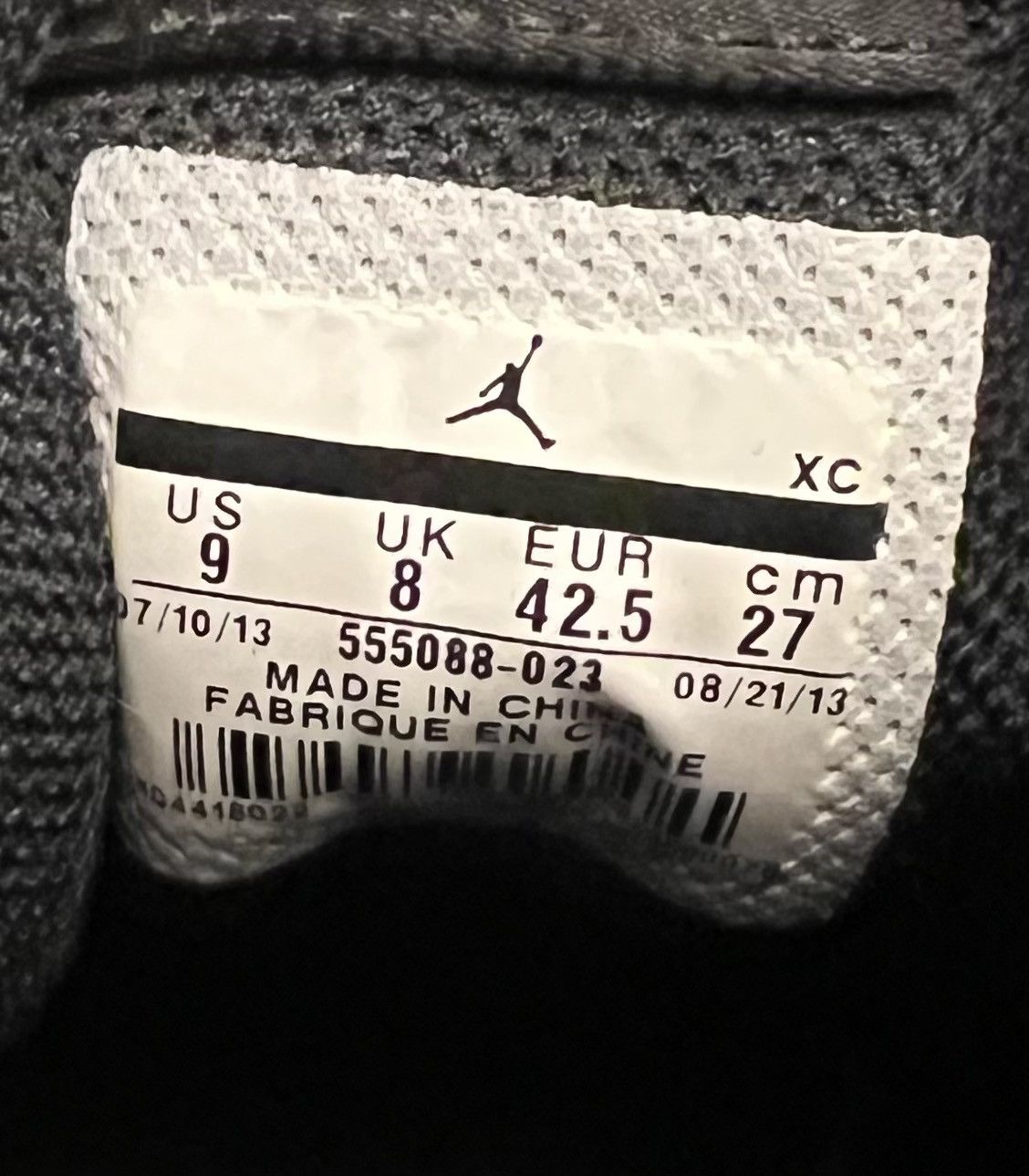 Jordan Brand Jordan 1 Retro High OG “Bred” 2013 Size US 9 / EU 42 - 10 Thumbnail