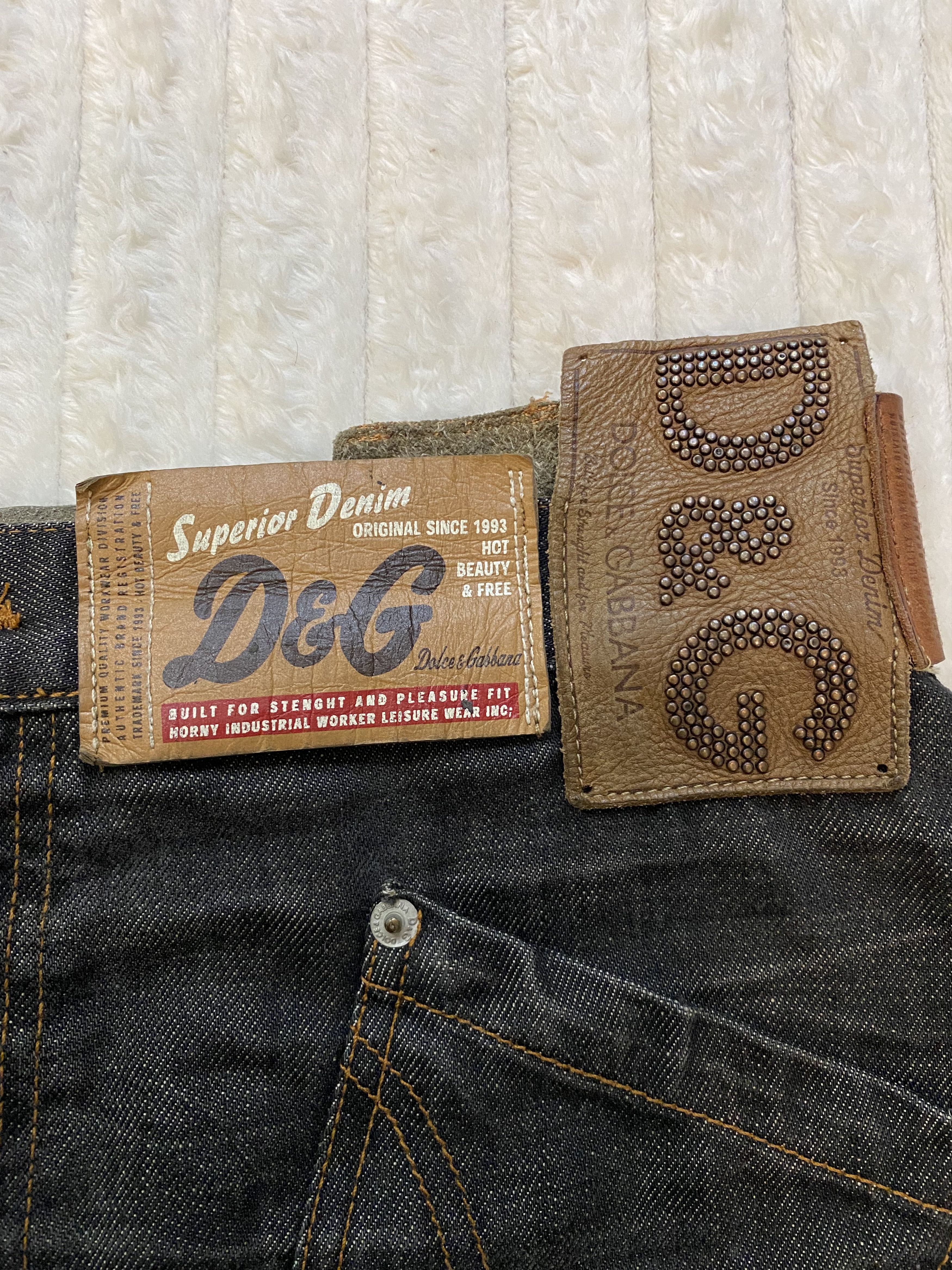 Dolce & Gabbana D&G Dolce and Gabbana Label Labels Patch Mini Skirt Size 32" / US 10 / IT 46 - 6 Thumbnail