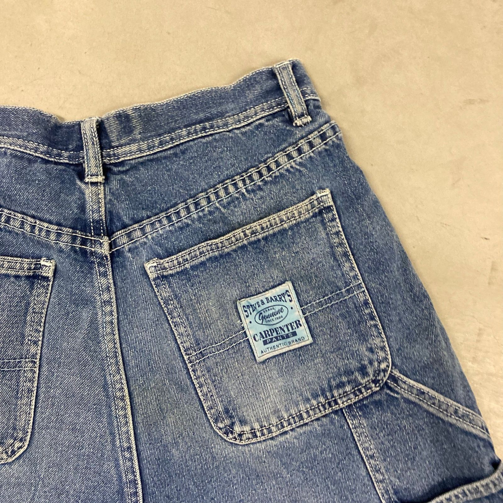 Vintage Baggy y2k Steve and Barrys carpenter Cargo Pants 32x30 Size US 32 / EU 48 - 3 Thumbnail
