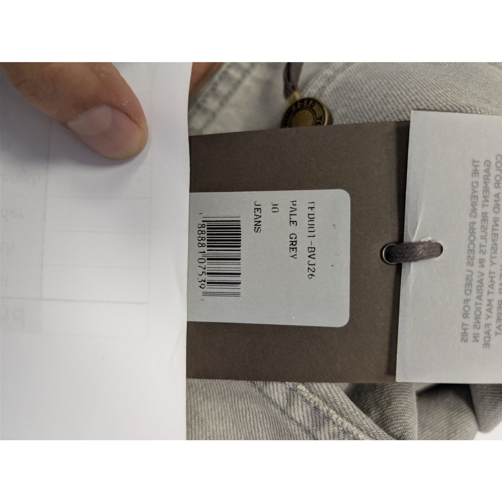 Tom Ford o1rshd1 Slim-Fit Denim Jeans in Pale Grey Size US 30 / EU 46 - 23 Thumbnail