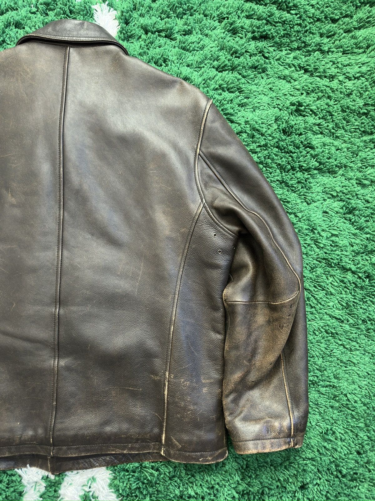 Schott Vintage Schott N.Y.C. Leather Jacket Size US L / EU 52-54 / 3 - 7 Thumbnail