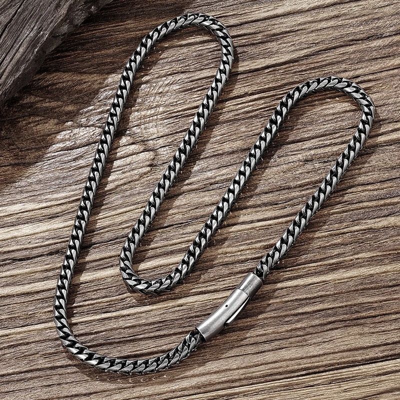 Other Curb Cuban Chain Pendant Accessories Foxtail Chain Necklace Size ONE SIZE - 5 Thumbnail