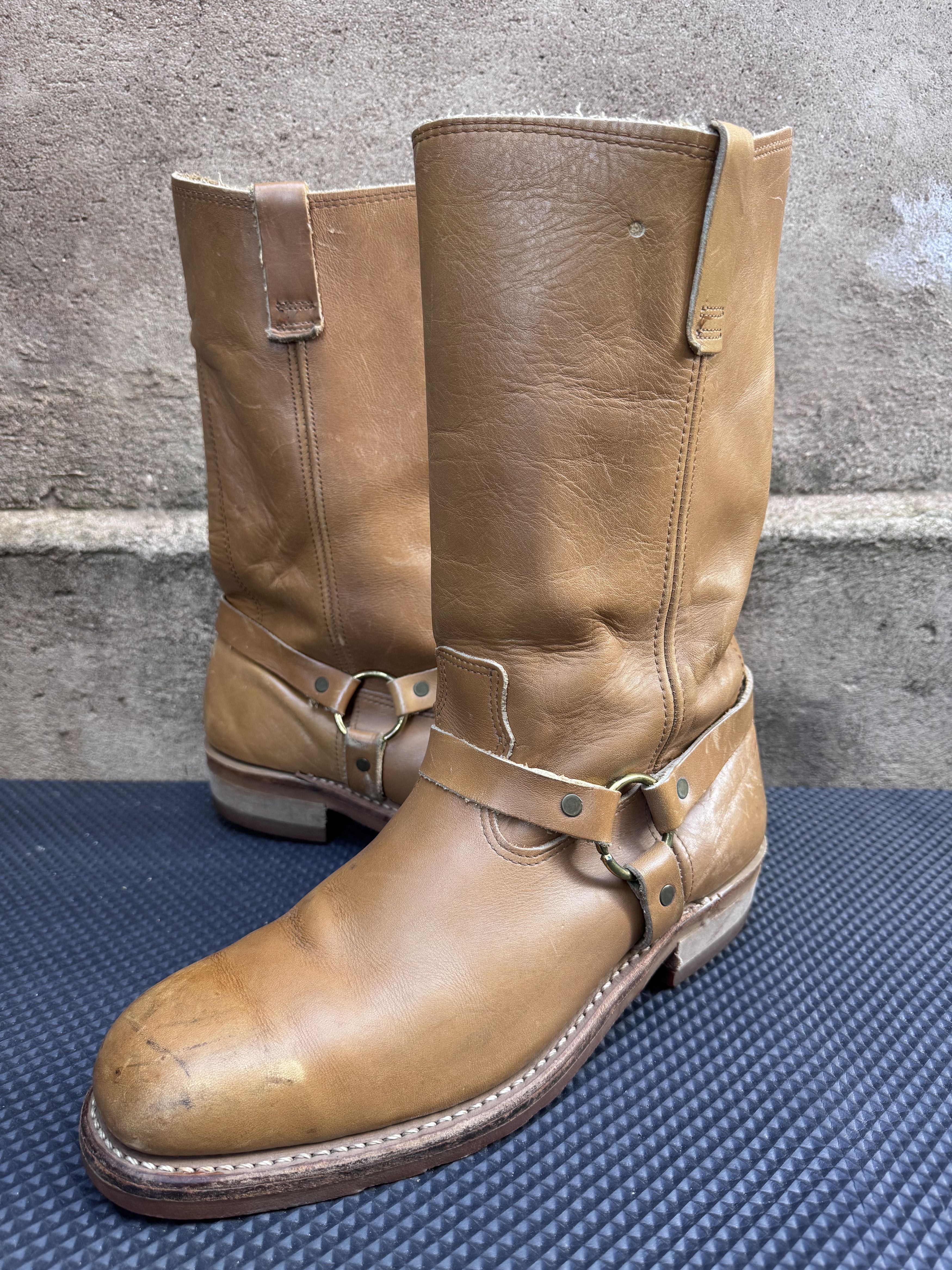 Vintage Redwing Vintage Black Steel Toe Leather Logger Size US 9.5 / EU 42-43 - 1 Thumbnail