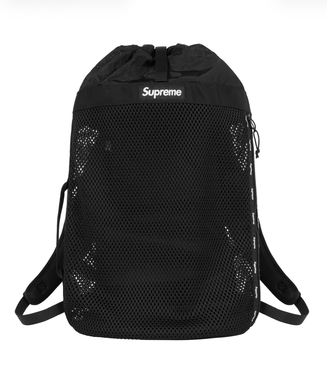 Supreme NWT Supreme Mesh Backpack - Black Size ONE SIZE - 1 Thumbnail