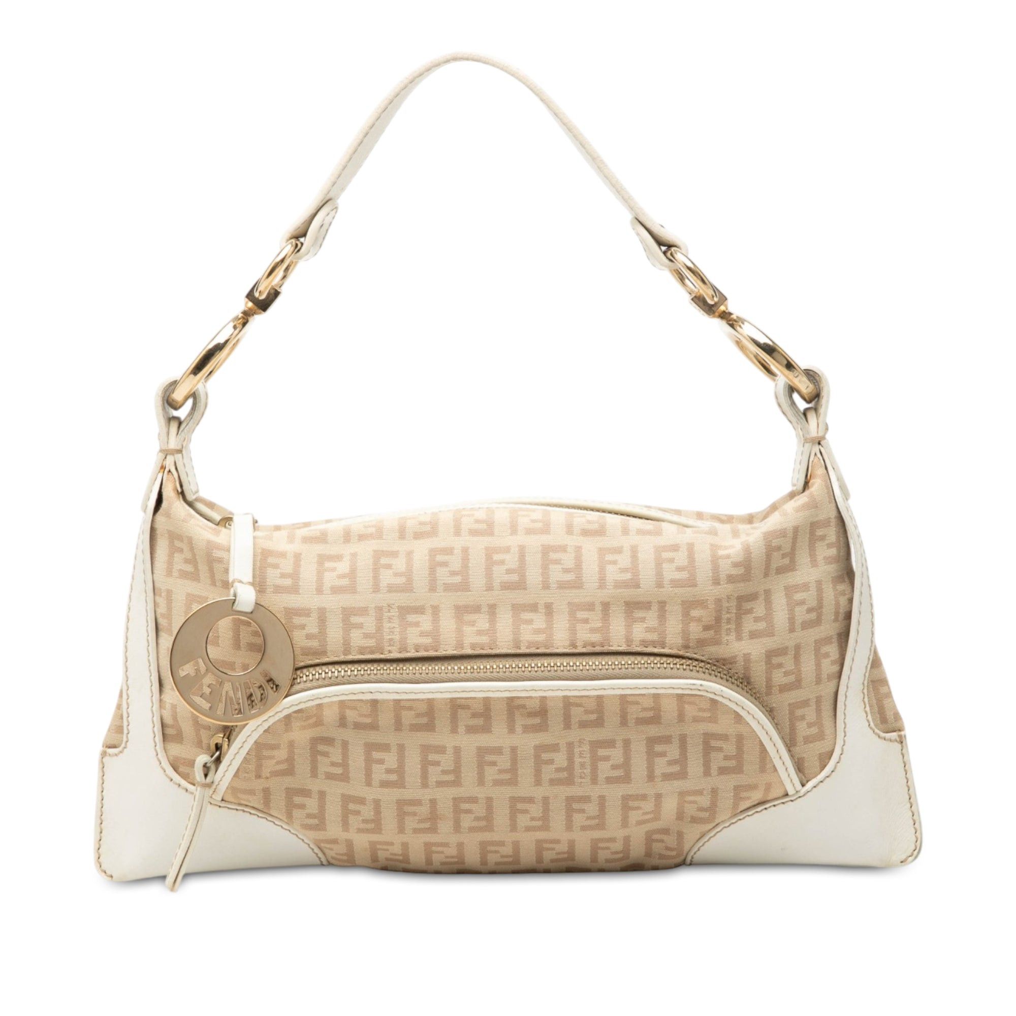 Fendi Zucchino Canvas Chef Pocket Shoulder Bag Size ONE SIZE - 1 Thumbnail