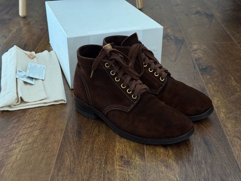 Visvim visvim Brigadier Brown Suede Boots Size US 8.5 / EU 41-42 - 1 Thumbnail