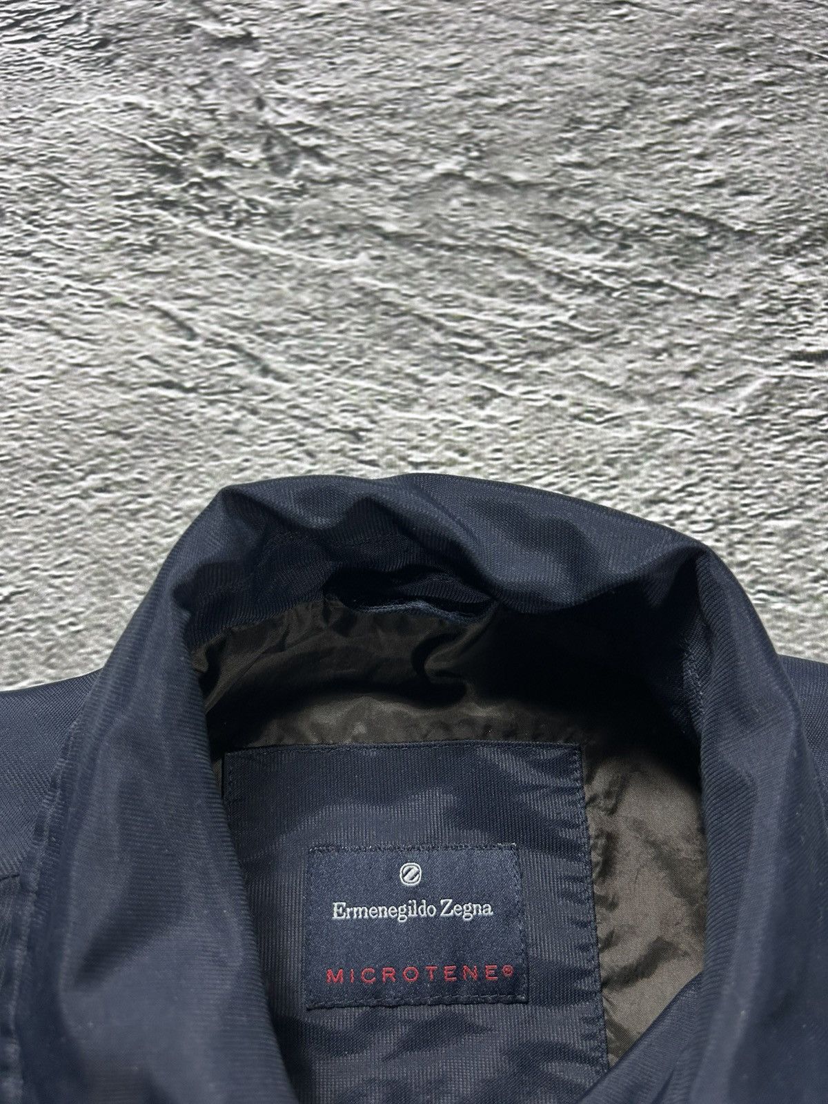Ermenegildo Zegna Ermenegildo Zegna Long Coat Microtene navy Size US M / EU 48-50 / 2 - 2 Thumbnail