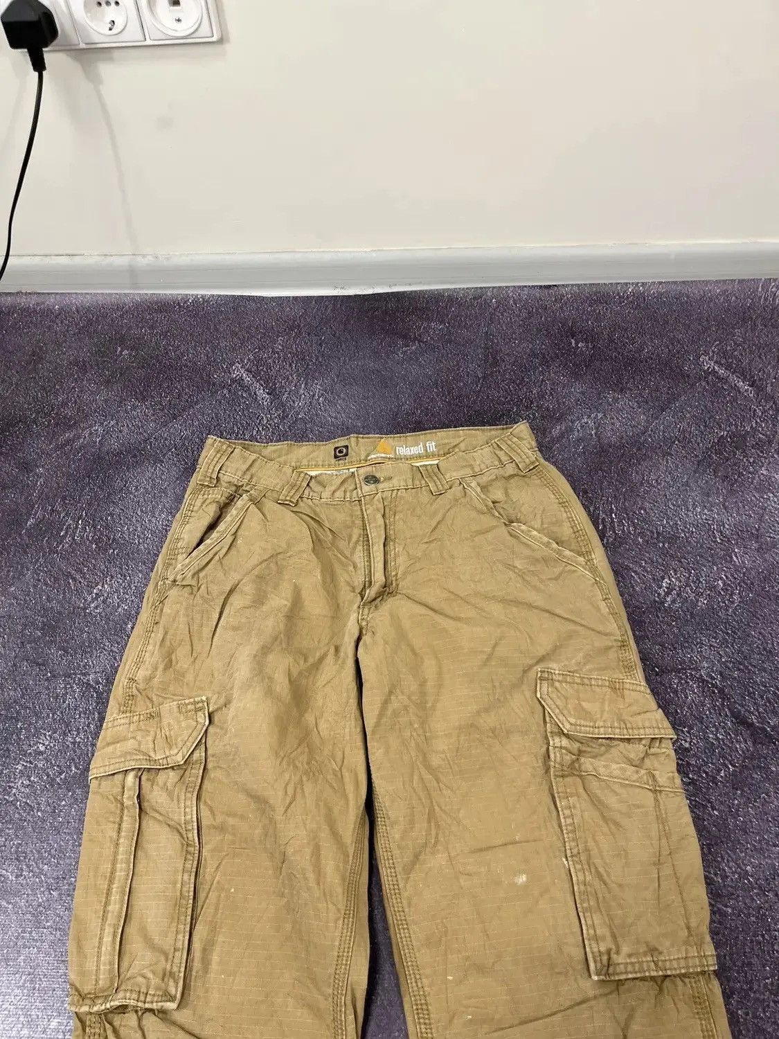 Carhartt Vintage Carhartt Y2K American Hype Work Baggy Cargo Pants Size US 32 / EU 48 - 8 Thumbnail