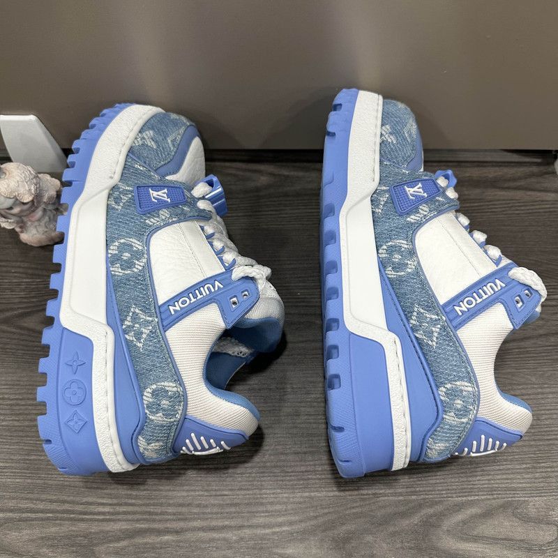 Louis Vuitton Louis Vuitton Trainer Maxi Low Top Sneakers Size US 7 / IT 37 - 6 Thumbnail