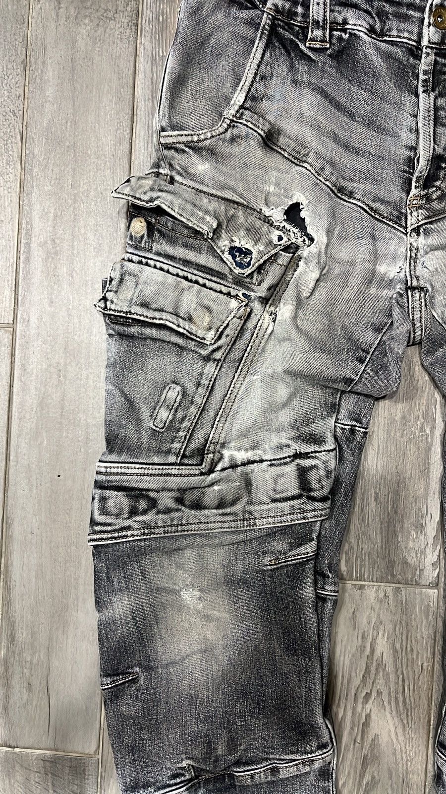 Japanese Brand × Vintage Vintage multi pocket Denim Work Wear Enqelbert Strause jeans Size US 33 - 4 Thumbnail