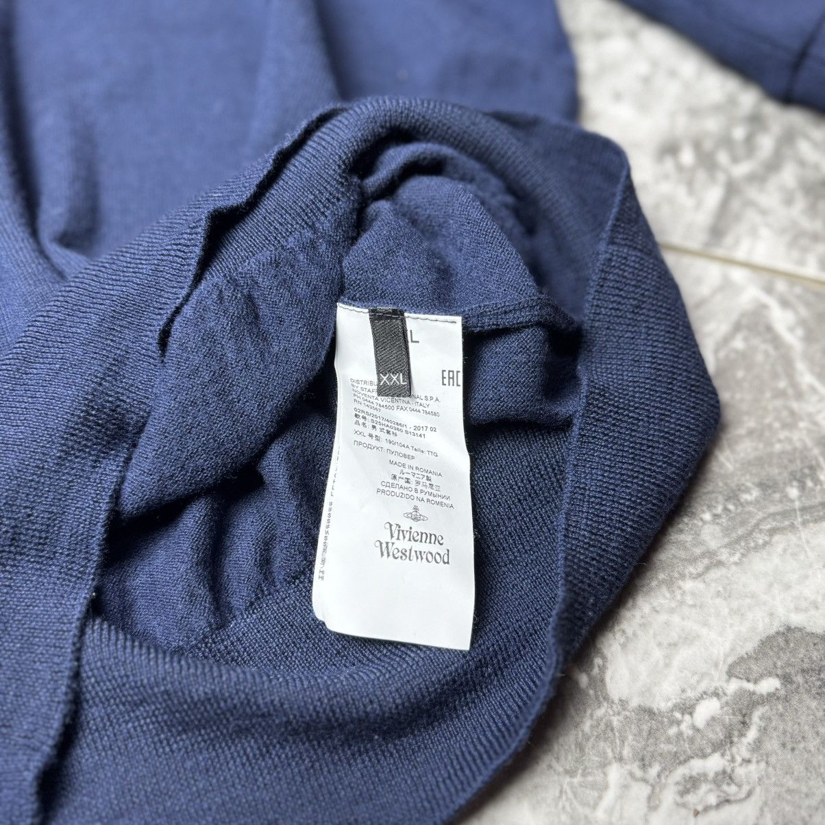 Vintage × Vivienne Westwood Vivienne Westwood Pullover T-shirt Wool Size US L / EU 52-54 / 3 - 7 Thumbnail