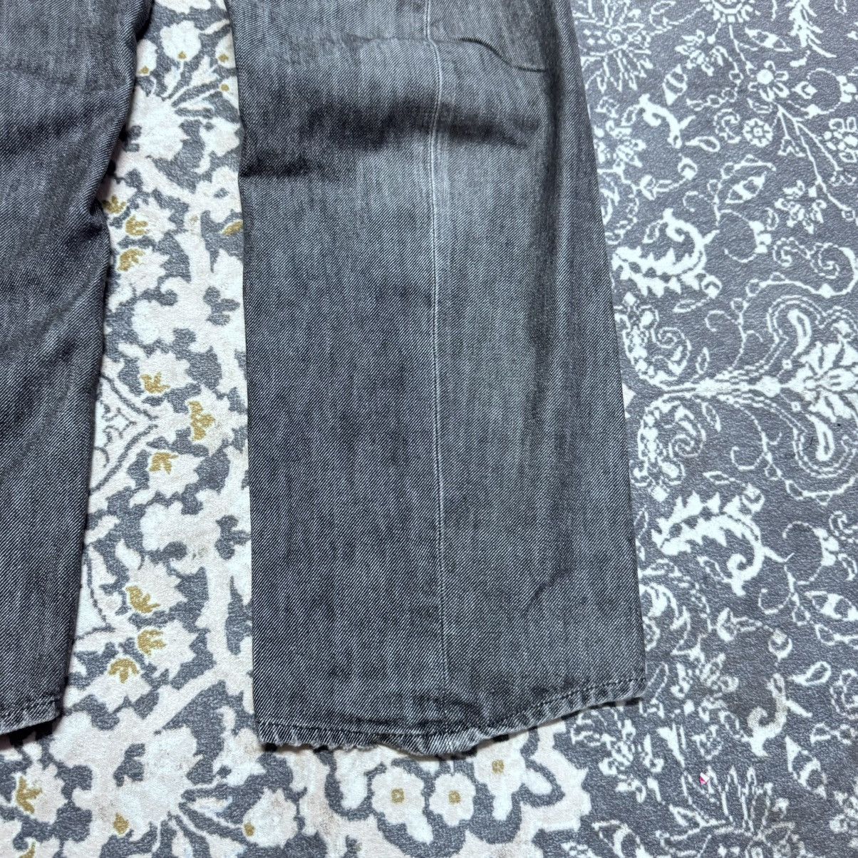 Levi's Vintage Levis Engineered Black Denim Baggy Jeans Size US 32 / EU 48 - 9 Thumbnail