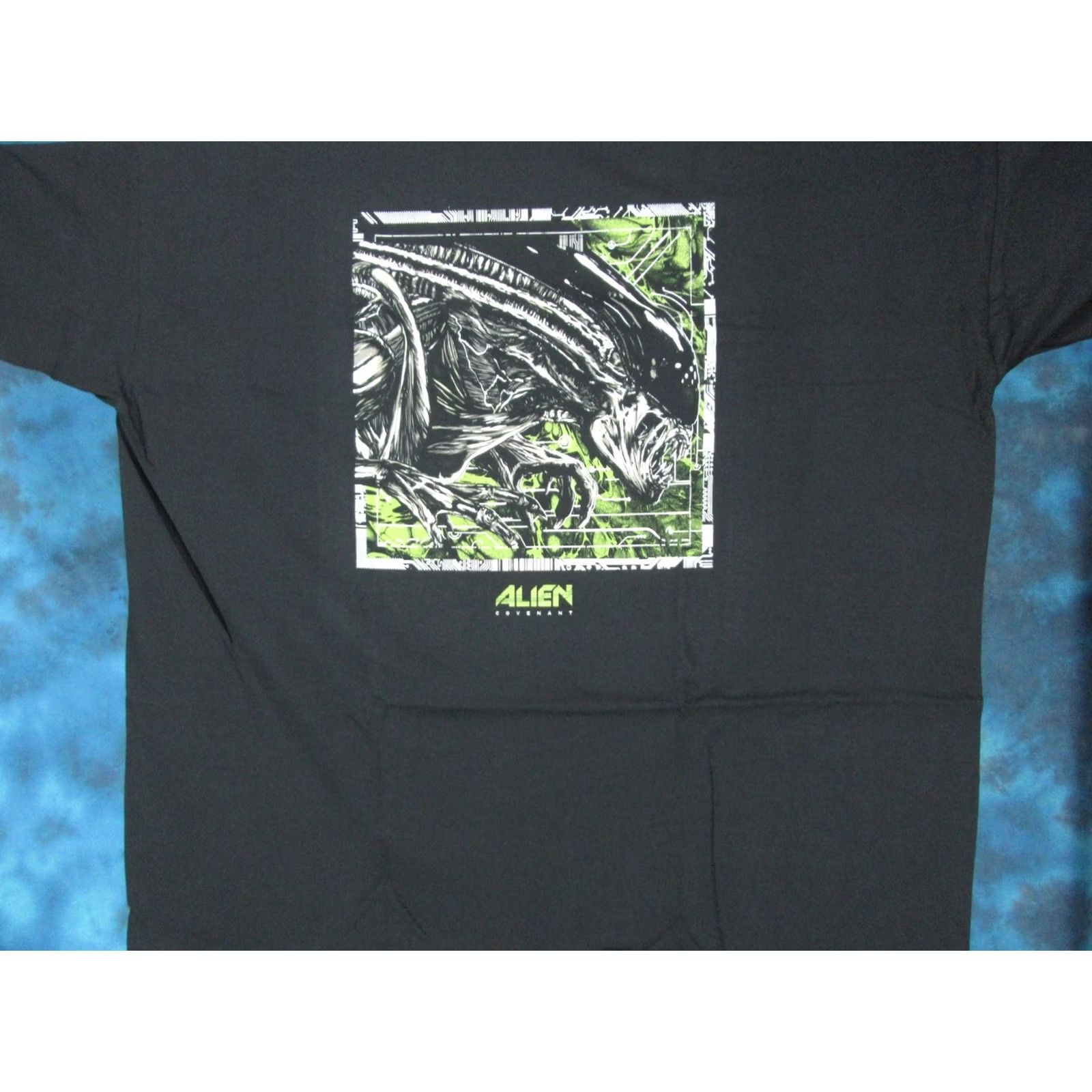 Frame Fright Rags T-Shirt Main Frame Alien Covenant 3XL Black Short Sleeve Mens Horror Sci Fi Clothing Shirt Size US XXL / EU 58 / 5 - 2 Thumbnail