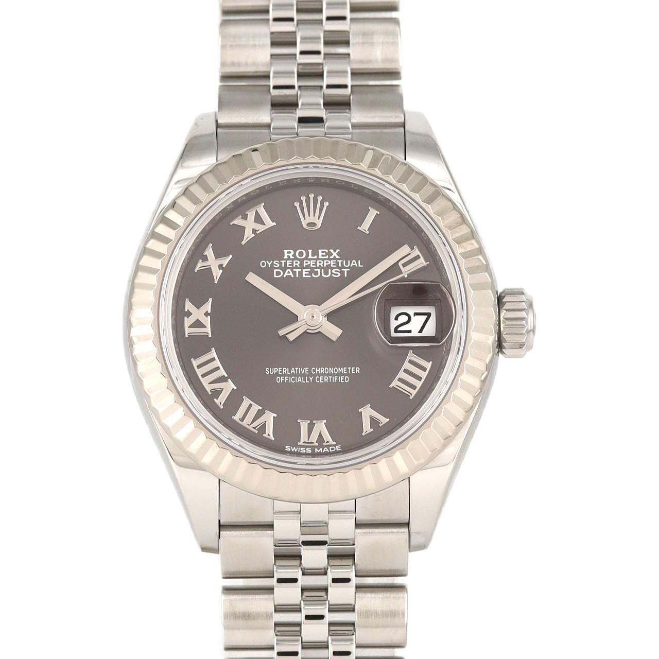 Rolex Rolex Rolex Datejust Stainless Steel White Gold Automatic Metal Automatic 279174 DUTY FREE for USA Size ONE SIZE - 1 Thumbnail