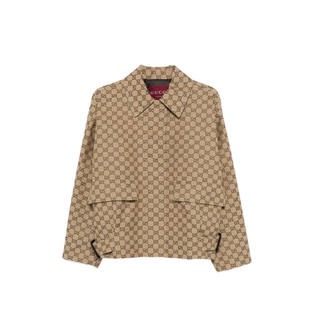 Gucci Gucci NEUTRALS Jackets - Bomber Jackets Size S / US 4 / IT 40 - 1 Thumbnail