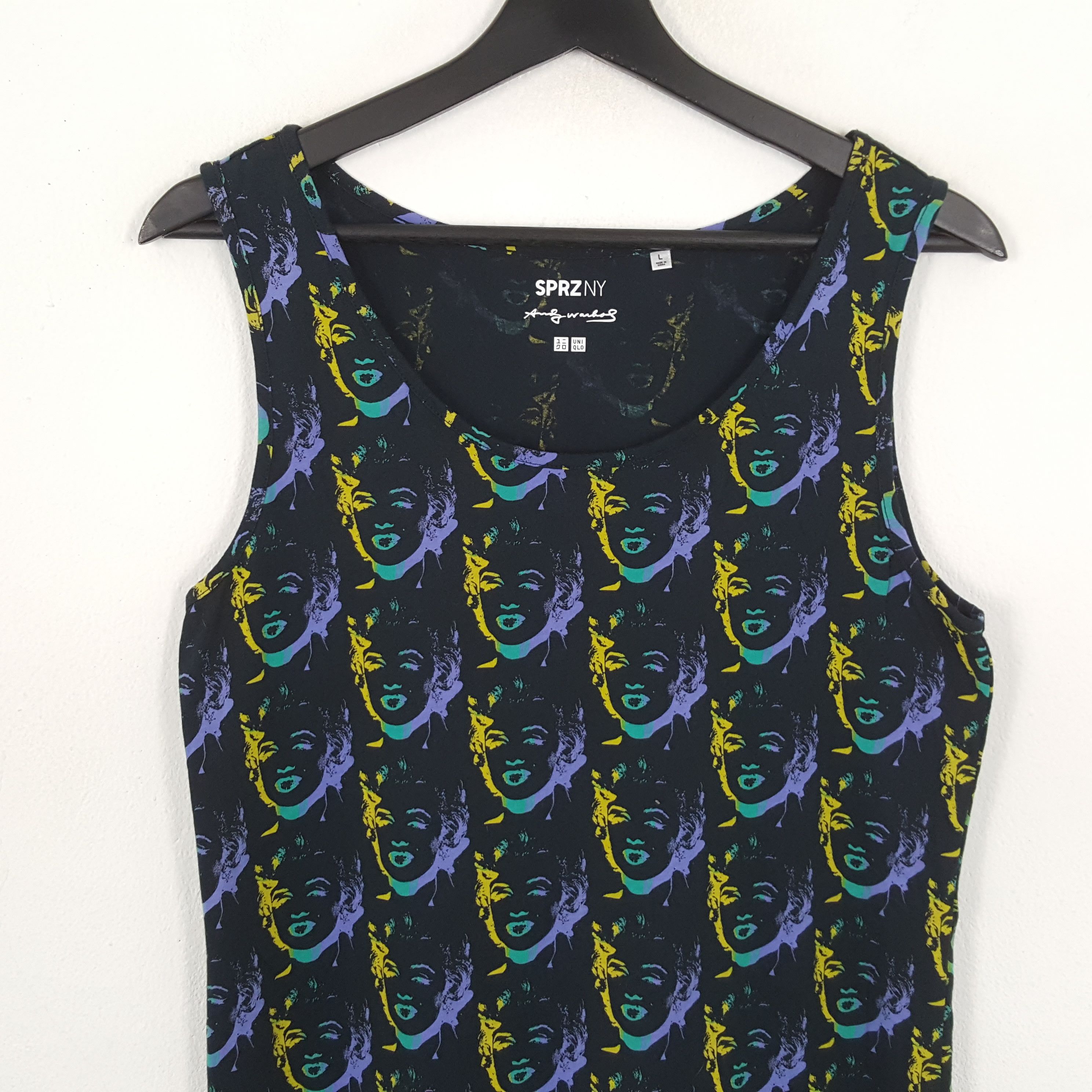 Andy Warhol × Japanese Brand ANDY WARHOL X Japanese Brand Sleeveless Tshirt Size US S / EU 44-46 / 1 - 2 Thumbnail