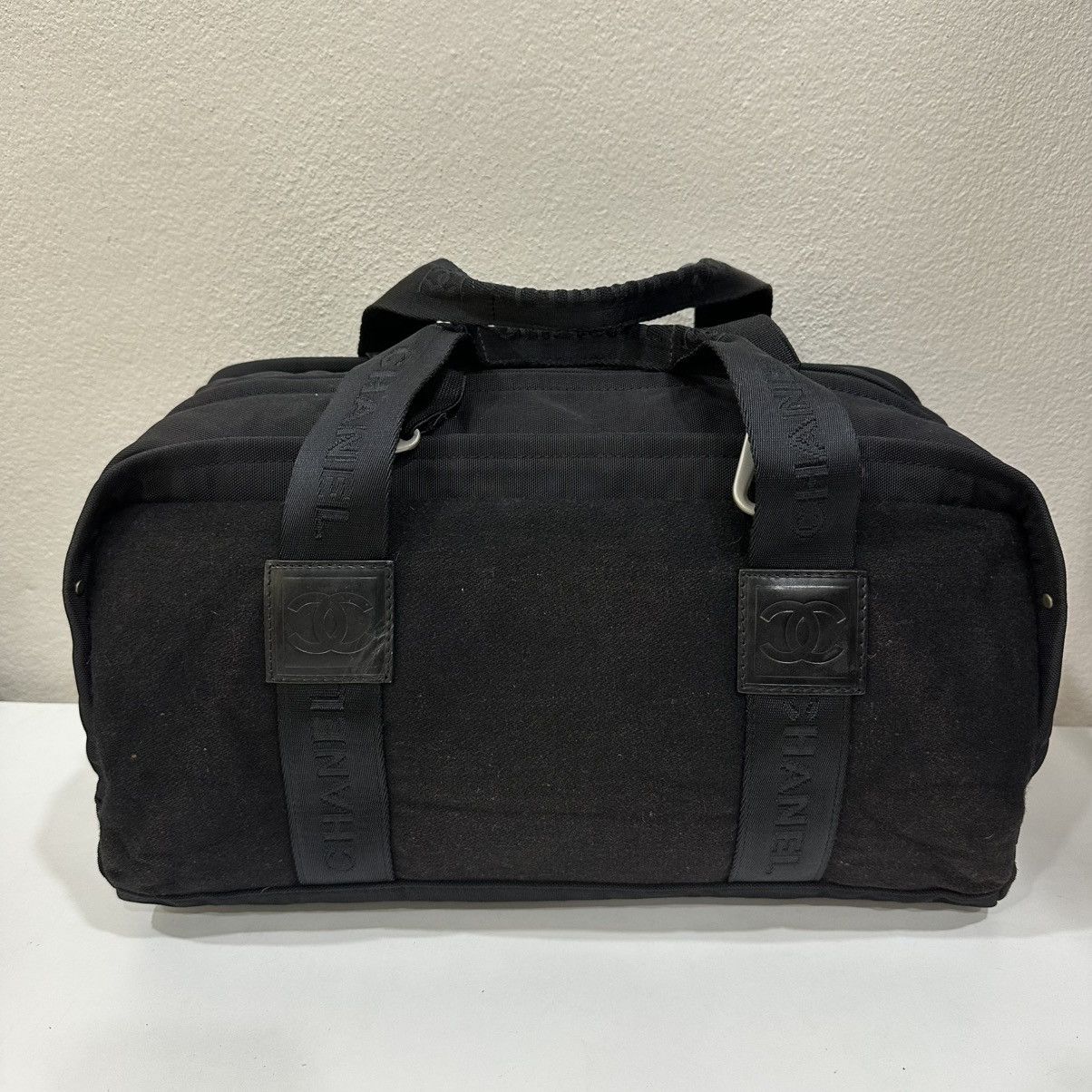 Chanel ‼️LASTDROP‼️ AUTHENTIC CHANEL SPORT LINE BLACK BOSTON BAG Size ONE SIZE - 3 Thumbnail