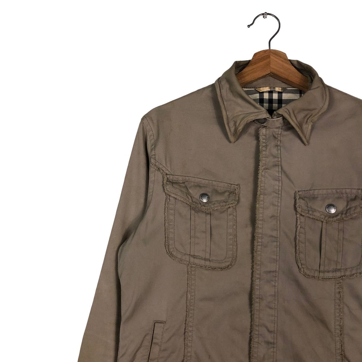 Burberry 🔥VINTAGE BURBERRY BLACK LABEL NOVA CHECK SHIRT JACKET Size US M / EU 48-50 / 2 - 5 Thumbnail