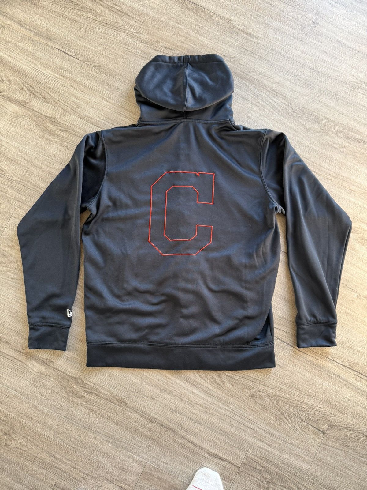 Vintage Cleveland Indians MLB Zip Up Hoodie Sweatshirt Size US L / EU 52-54 / 3 - 2 Thumbnail