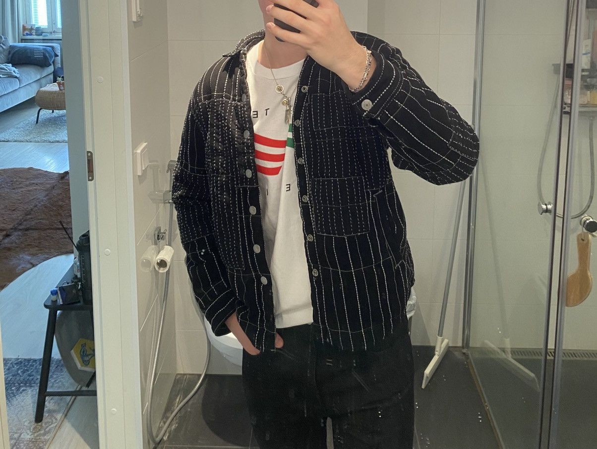 DENIM TEARS × Levi's Sashiko Embroidered Oversized Quilted Jacked Size US S / EU 44-46 / 1 - 5 Thumbnail