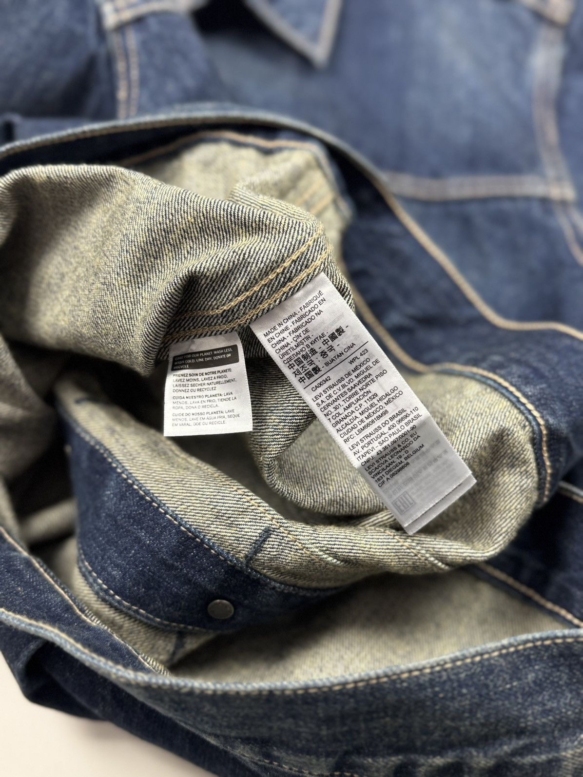 Levi's Made & Crafted NWT Levi’s Made & Crafted Tucked Type 2 Trucker Denim Jacket Size M / US 6-8 / IT 42-44 - 17 Thumbnail