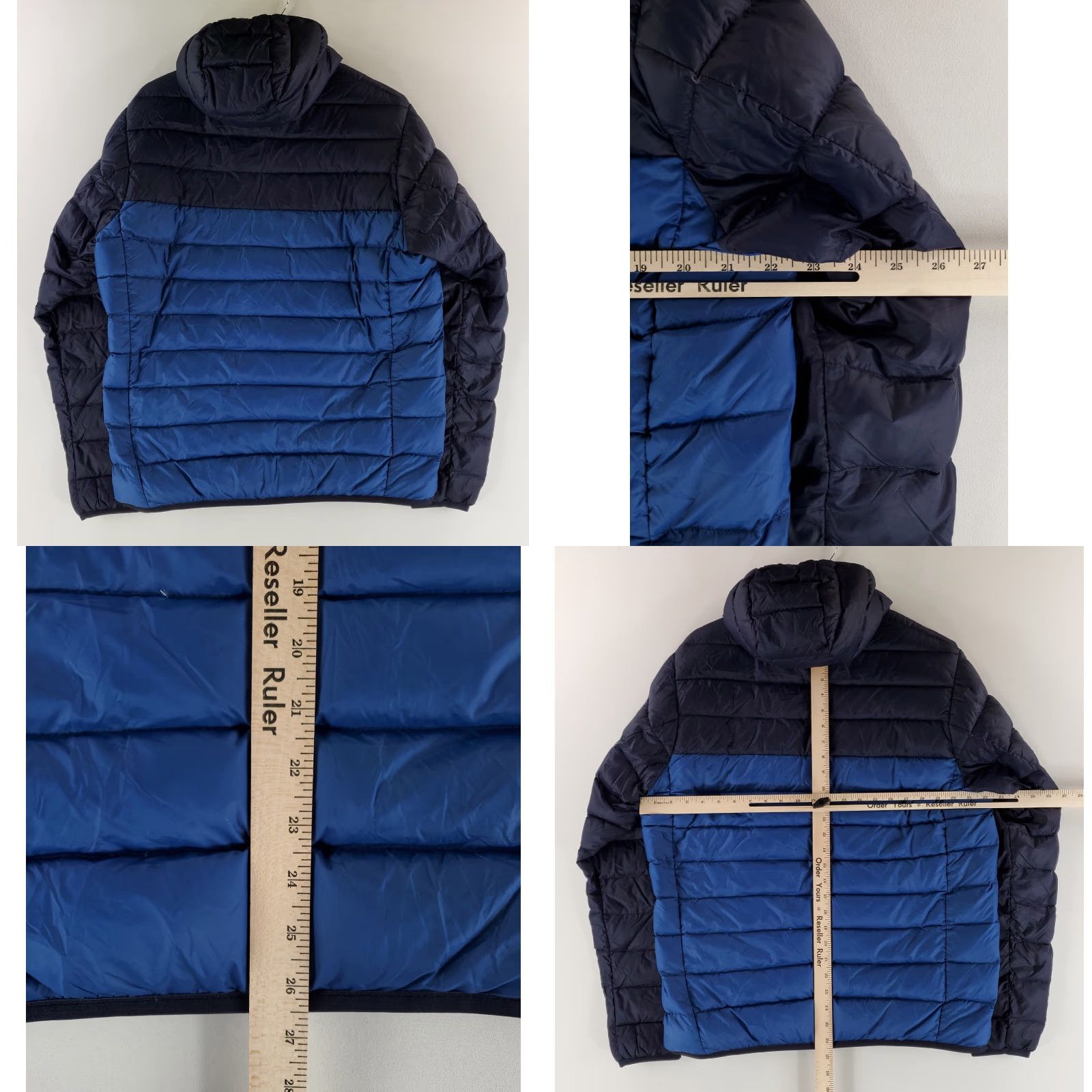 Eddie Bauer Eddie Bauer EB650 Full Zip Hooded Jacket Blue Down Puffer Mens L Size US L / EU 52-54 / 3 - 8 Thumbnail