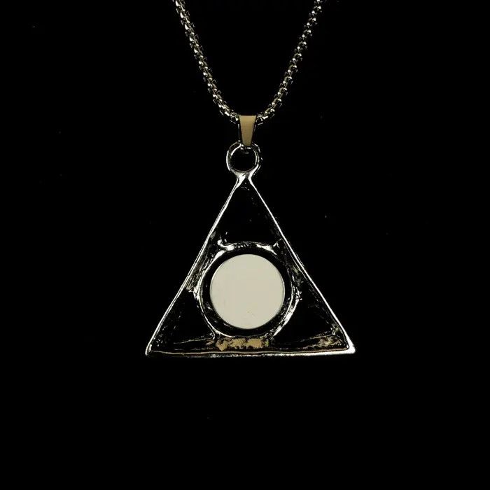 Jewelry Eye Hands Punk Chain Necklace Size ONE SIZE - 6 Thumbnail