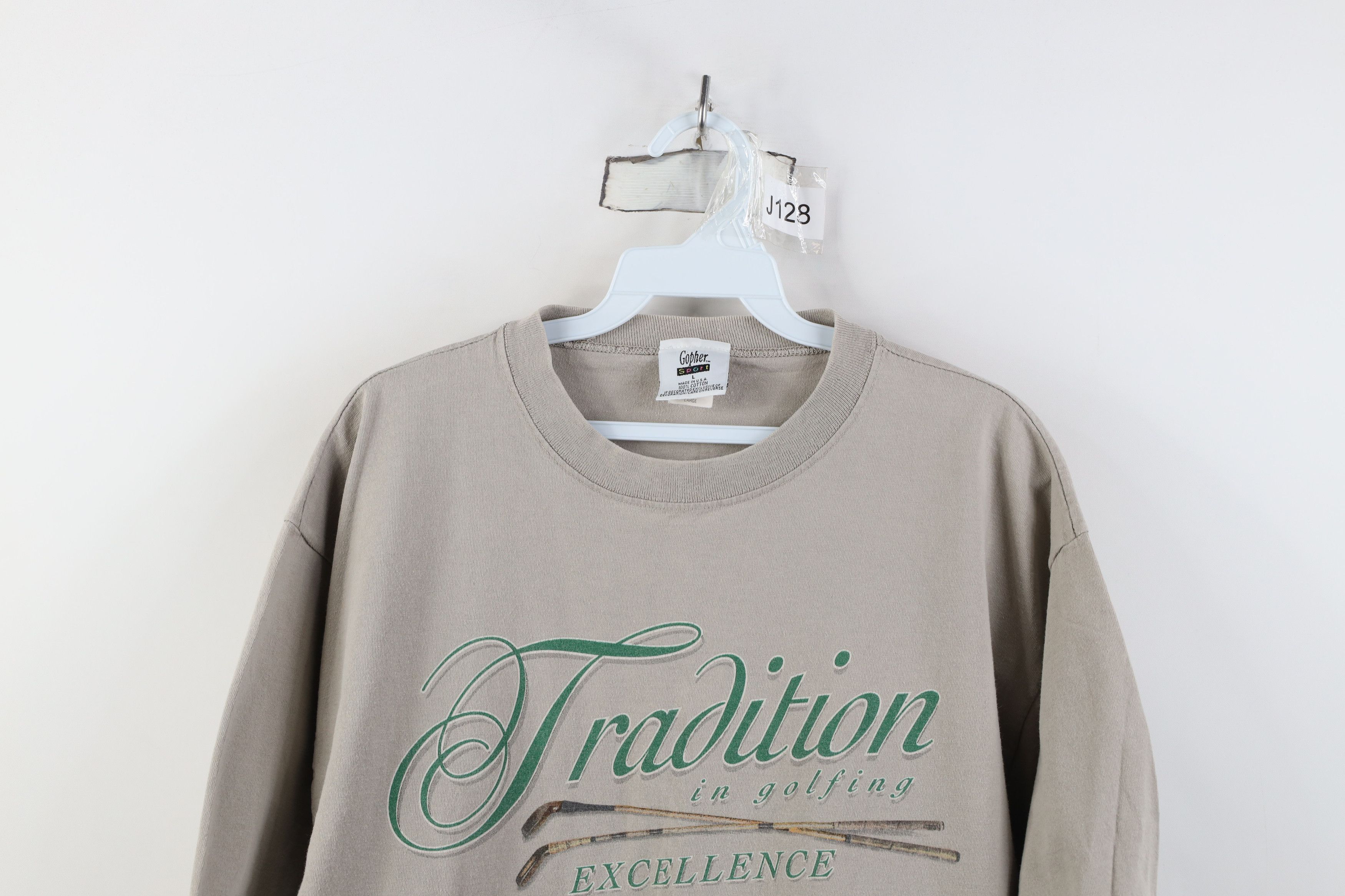 Vintage Vintage 90s Streetwear Tradition Excellence T-Shirt USA Size US L / EU 52-54 / 3 - 2 Thumbnail