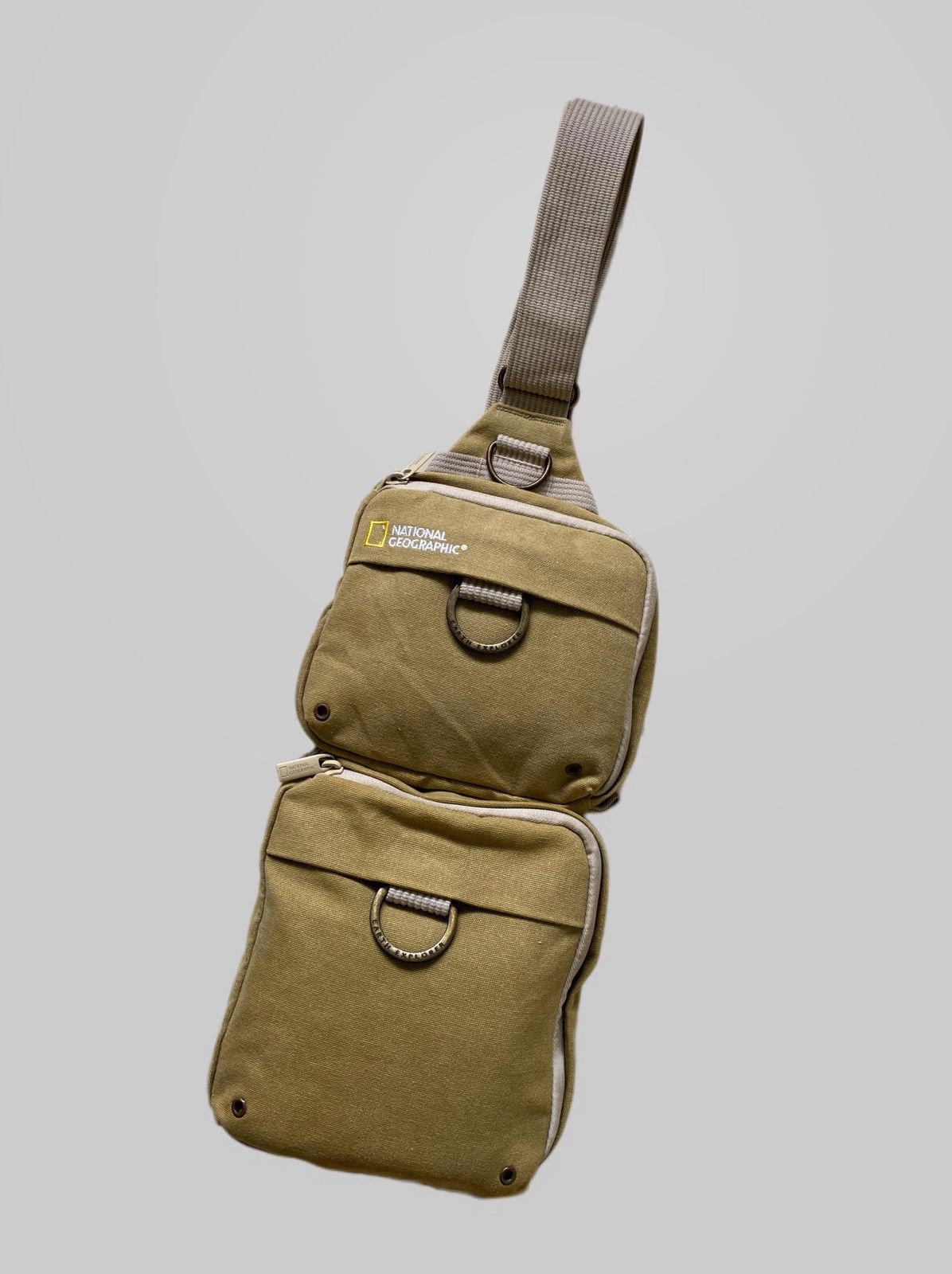 Vintage Rare National Geographic “Earth Explorer” Waist Pack-Sling Size ONE SIZE - 1 Thumbnail
