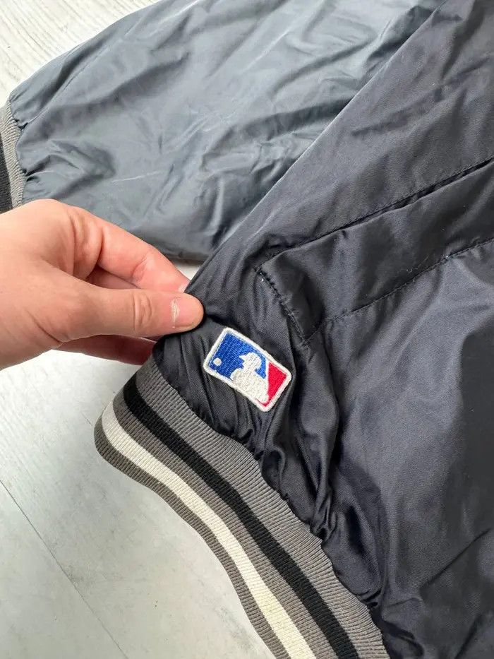 New York Yankees Vintage New York Yankees MLB Bomber Jacket 90s Big Logo Size US L / EU 52-54 / 3 - 3 Thumbnail