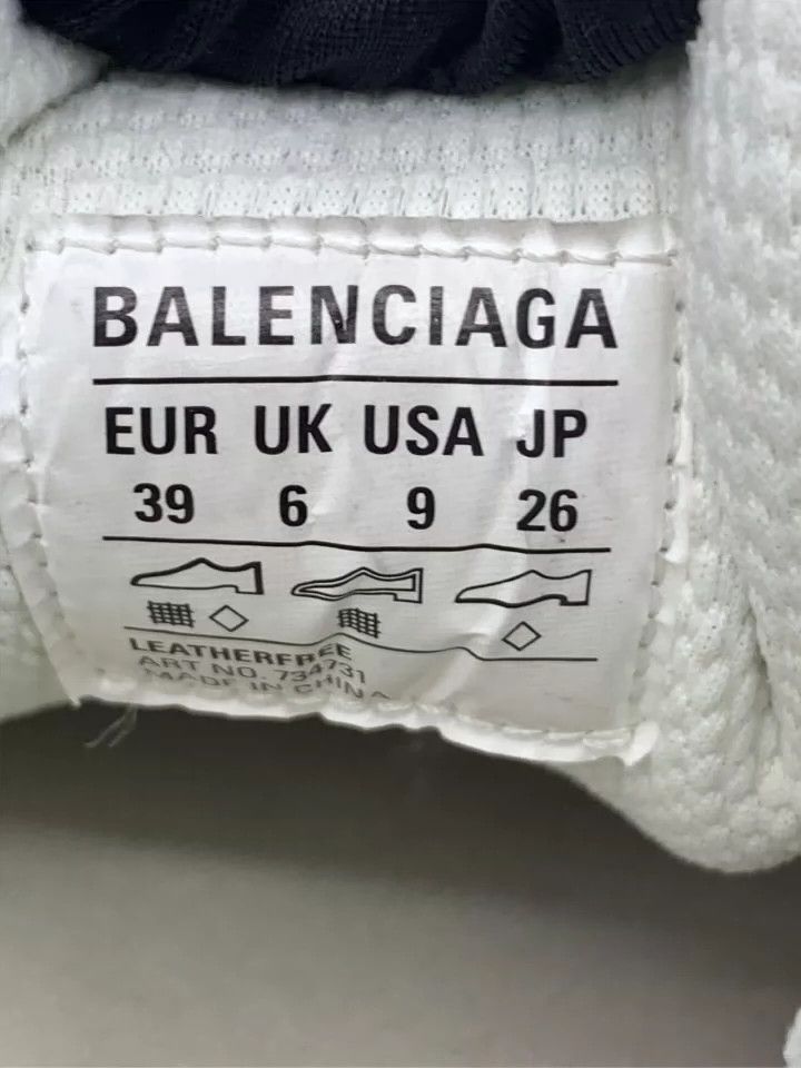 Balenciaga Balenciaga Old gray low-top dad shoes made of mesh shoes 25 Size US 6 / EU 39 - 6 Thumbnail