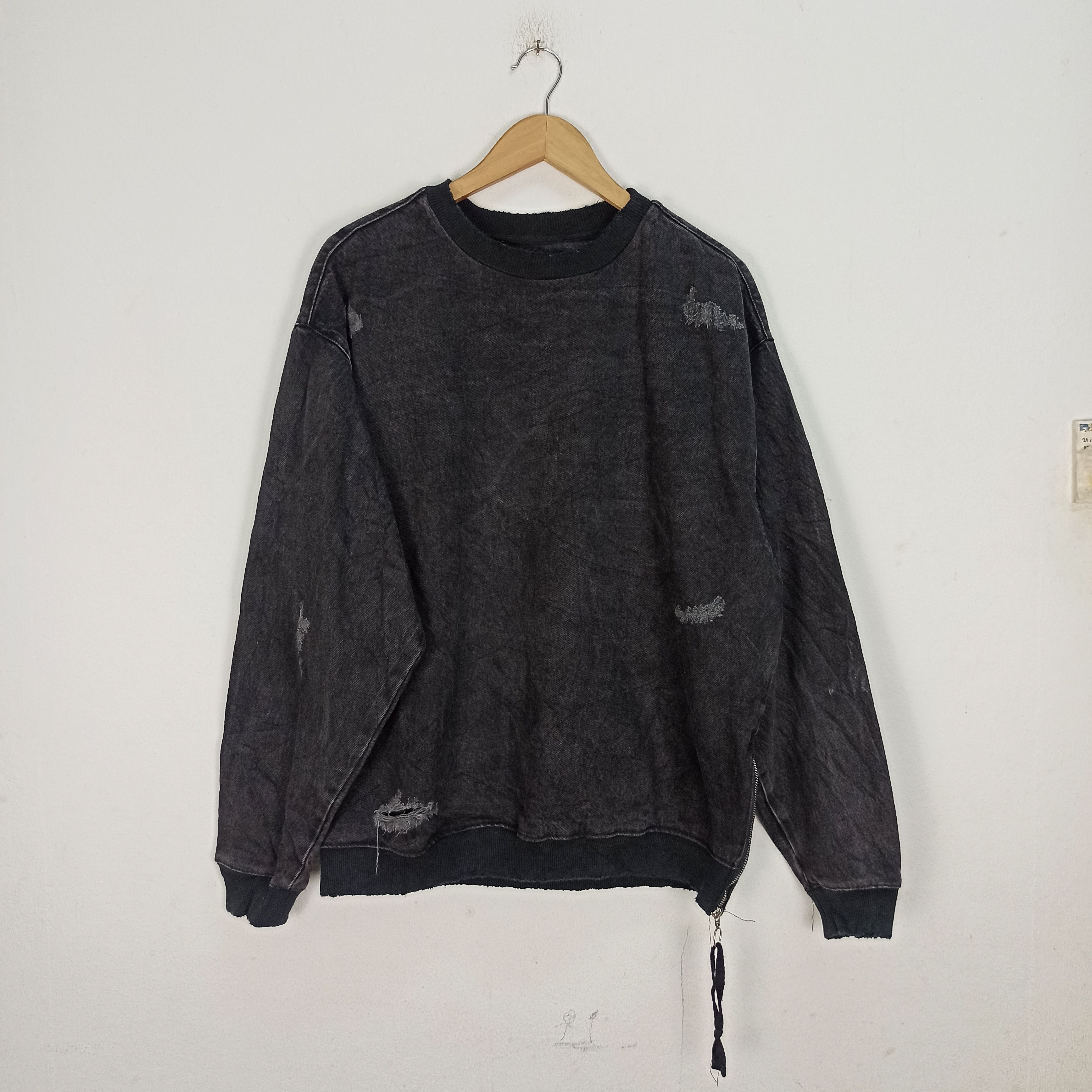 If Six Was Nine Distressed Denim Zara If Six Was Nine/ LGB Jacket Size US S / EU 44-46 / 1 - 1 Thumbnail