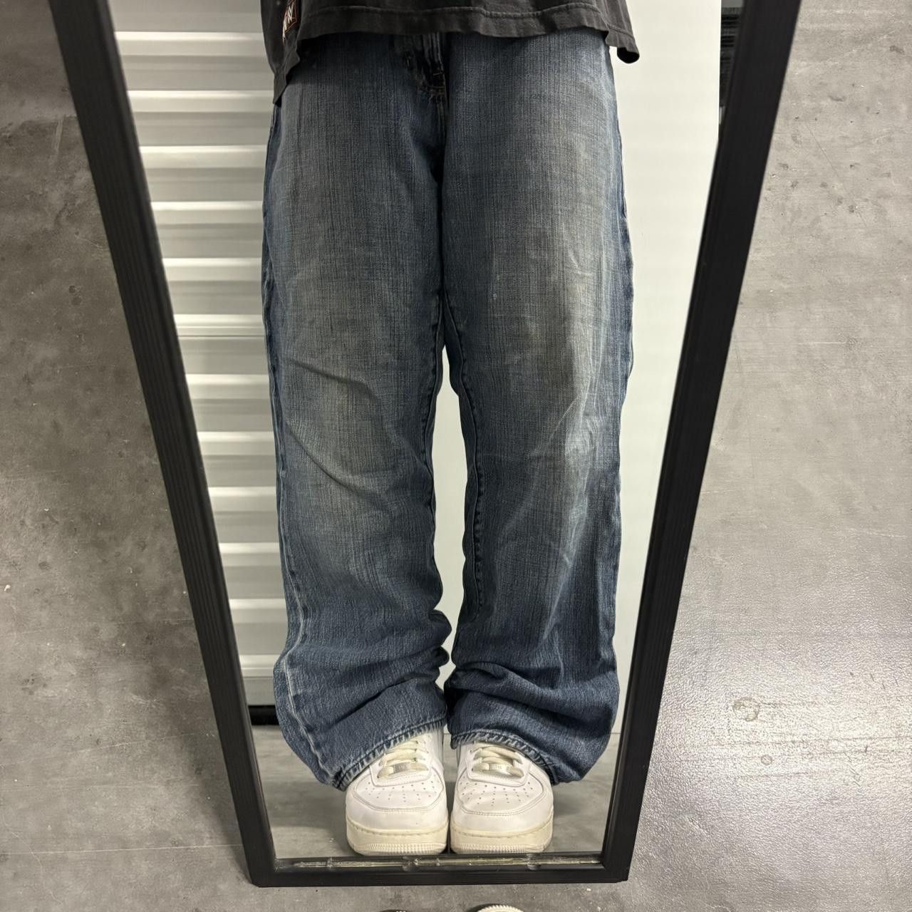 Gap Vintage Y2K/2000s Baggy Wideleg Gap 1969 Vintage Medium wash Denim Jeans! Size US 38 / EU 54 - 1 Thumbnail