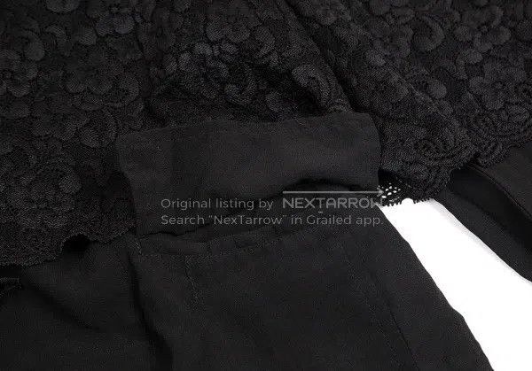 Comme des Garcons Comme Des Garcons 2010 Flower lace layered jacket Size XS / US 0-2 / IT 36-38 - 6 Thumbnail
