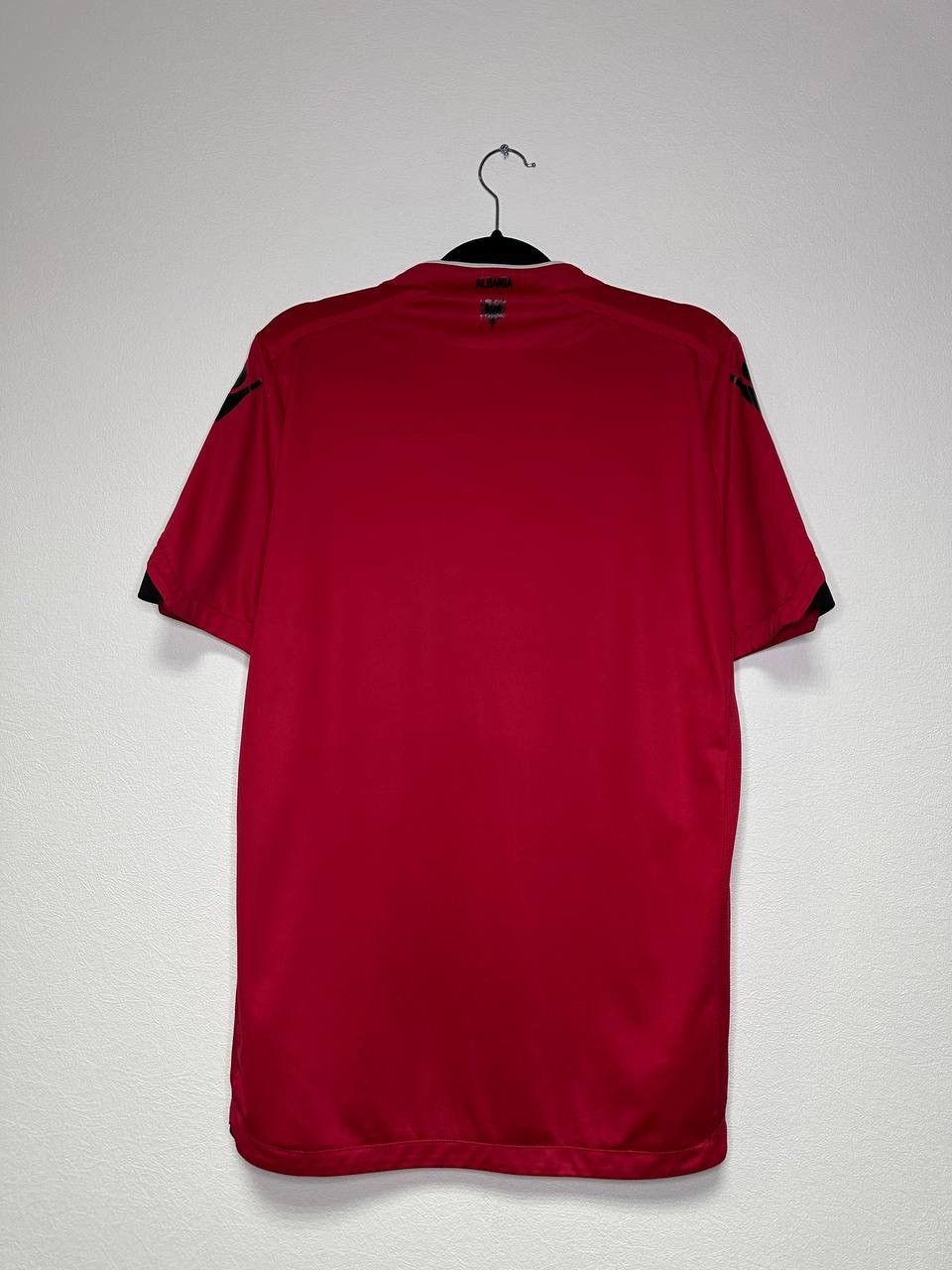 Macron Macron Albania FSHF Football Jersey Red XL Soccer Shirt Size US XL / EU 56 / 4 - 7 Thumbnail
