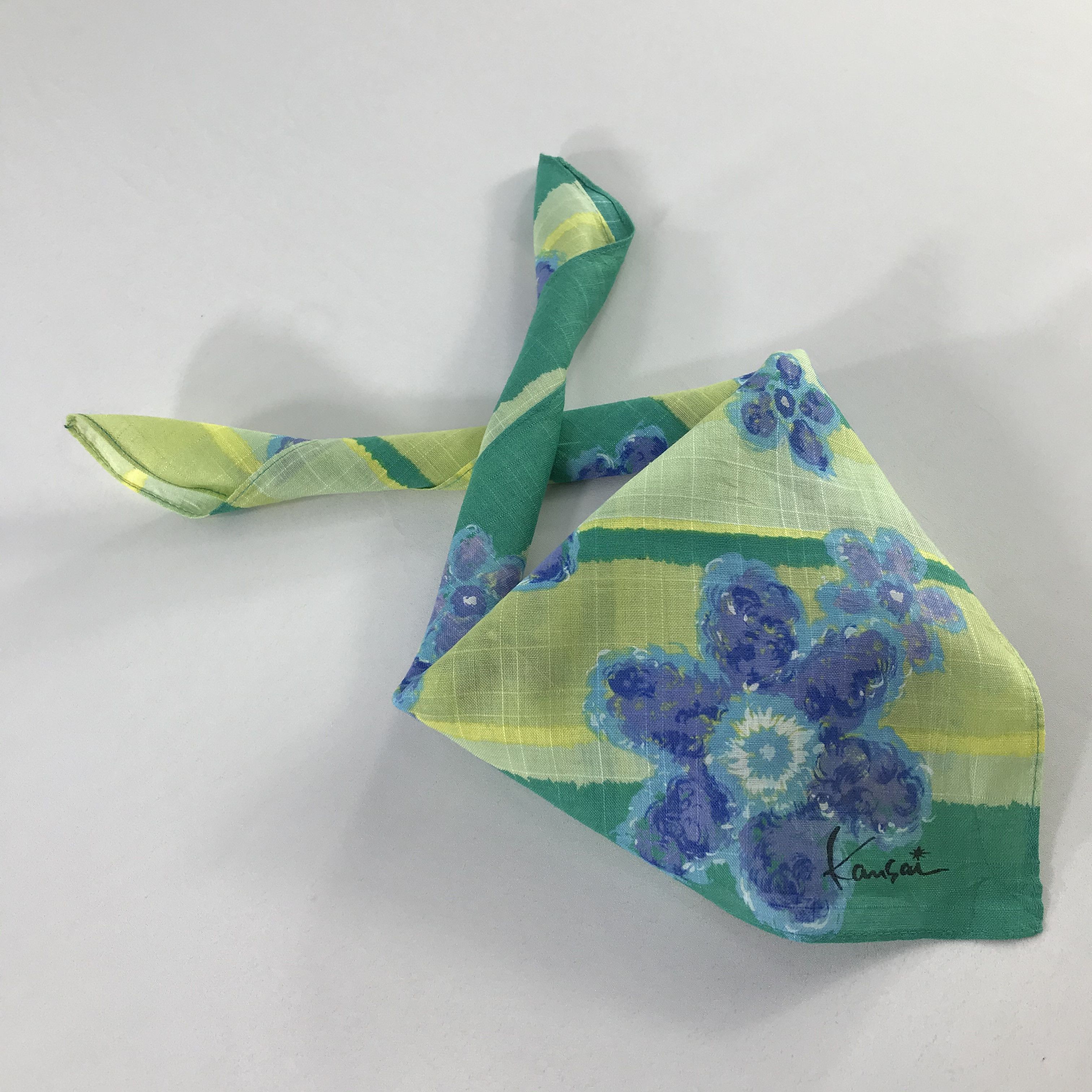 Kansai Yamamoto × Vintage Kansai Yamamoto Bandana / Handkerchief / Neckerchief - S830 Size ONE SIZE - 4 Thumbnail