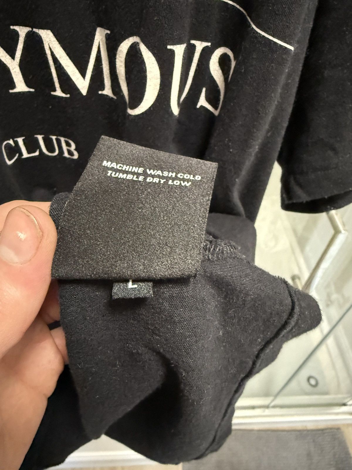 【関税込み】ANONYMOUS CLUB Tシャツ 関税込み】ANONYMOUS CLUB ホワイト Club Couture Tシャツ