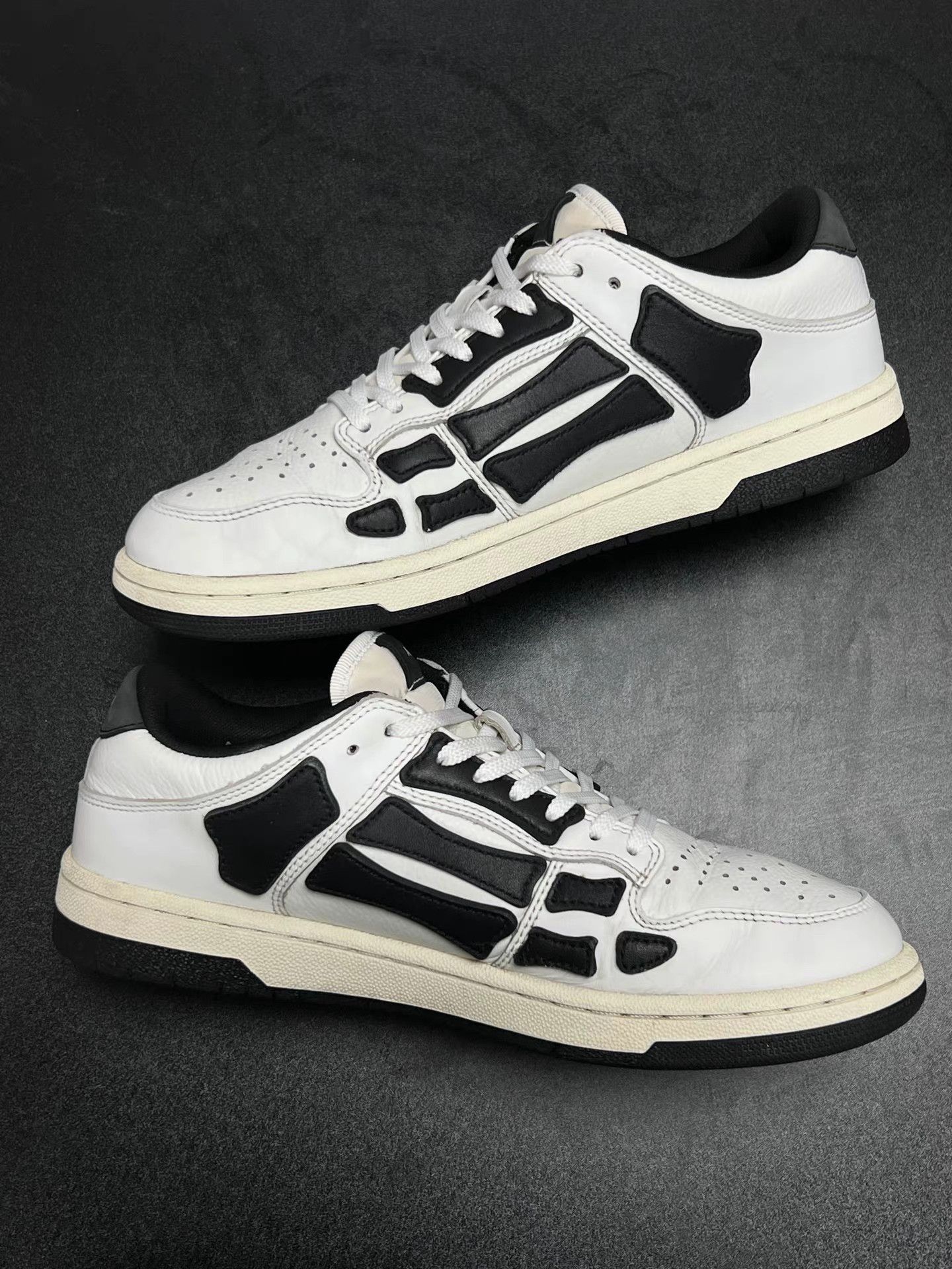 Amiri AMIRI Skel-Top Low Sneakers K15 Size US 8 / EU 41 - 6 Thumbnail