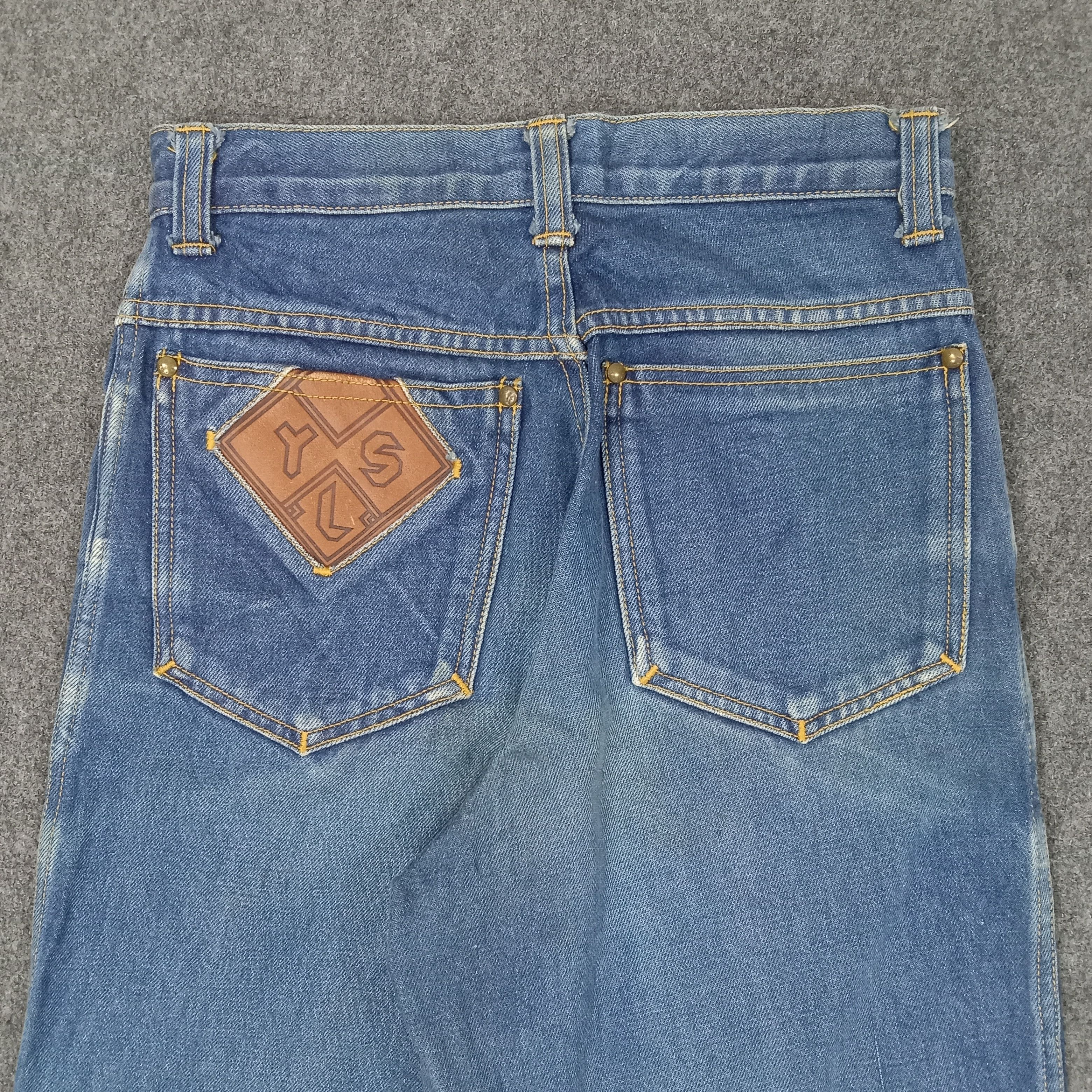 Vintage × Yves Saint Laurent Yves Saint Laurent Italian Brand Denim Jeans C217N7 Size US 26 / EU 42 - 3 Thumbnail