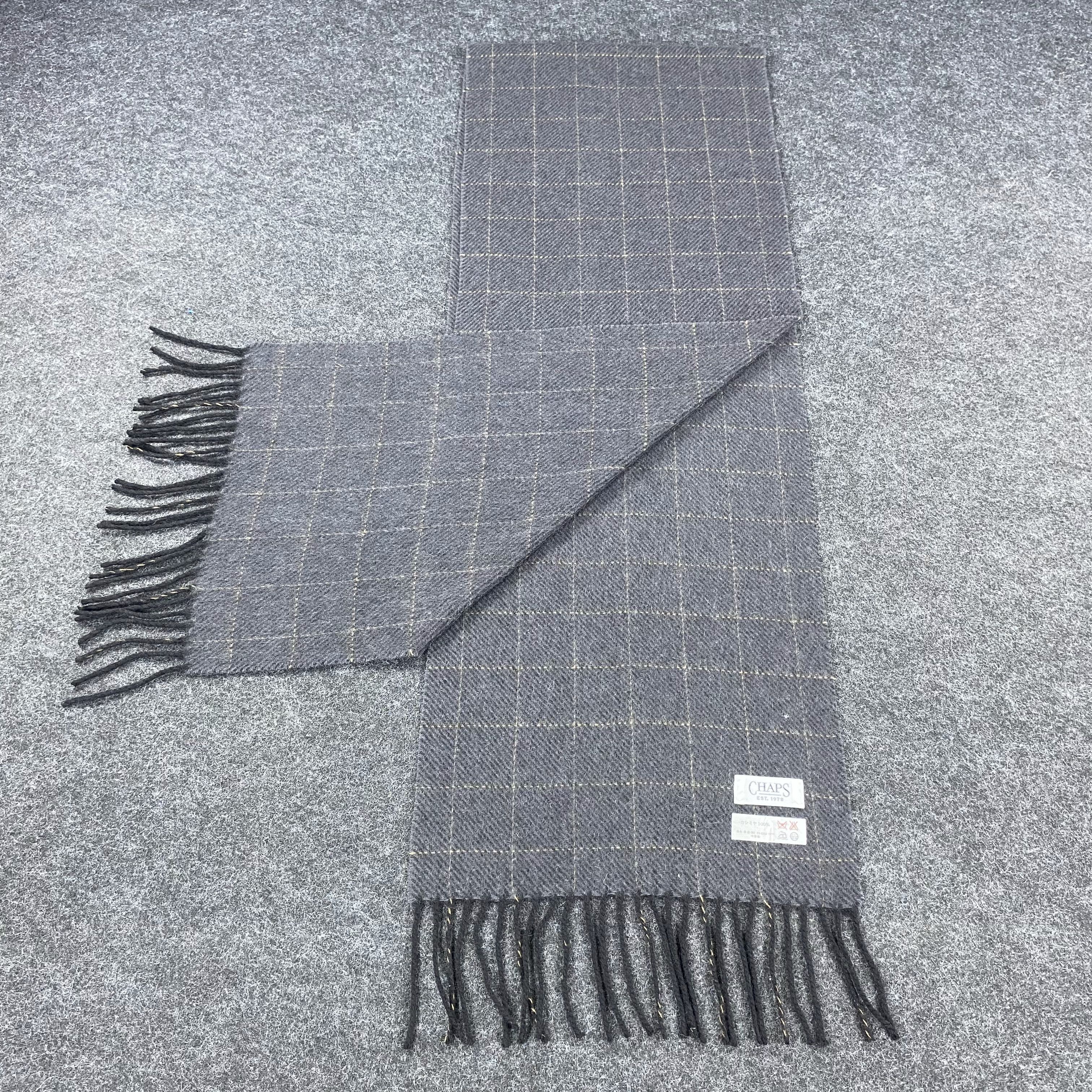 Chaps × Vintage GF10225 Chaps Scarf Neck Wear Muffler Nova Check Size ONE SIZE - 4 Thumbnail