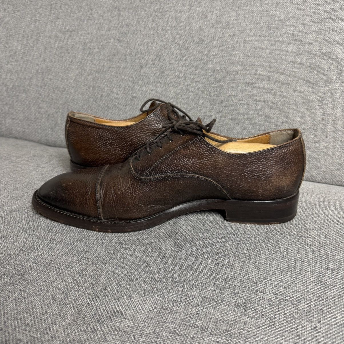 Antonio Maurizi Antonio Maurizi Brown Leather Oxford Shoes Size US 10 / EU 43 - 10 Thumbnail