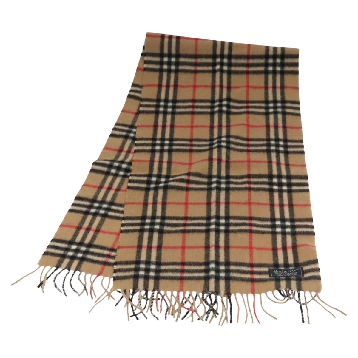 Burberry Burberry Vintage Check scarf Size ONE SIZE - 1 Thumbnail
