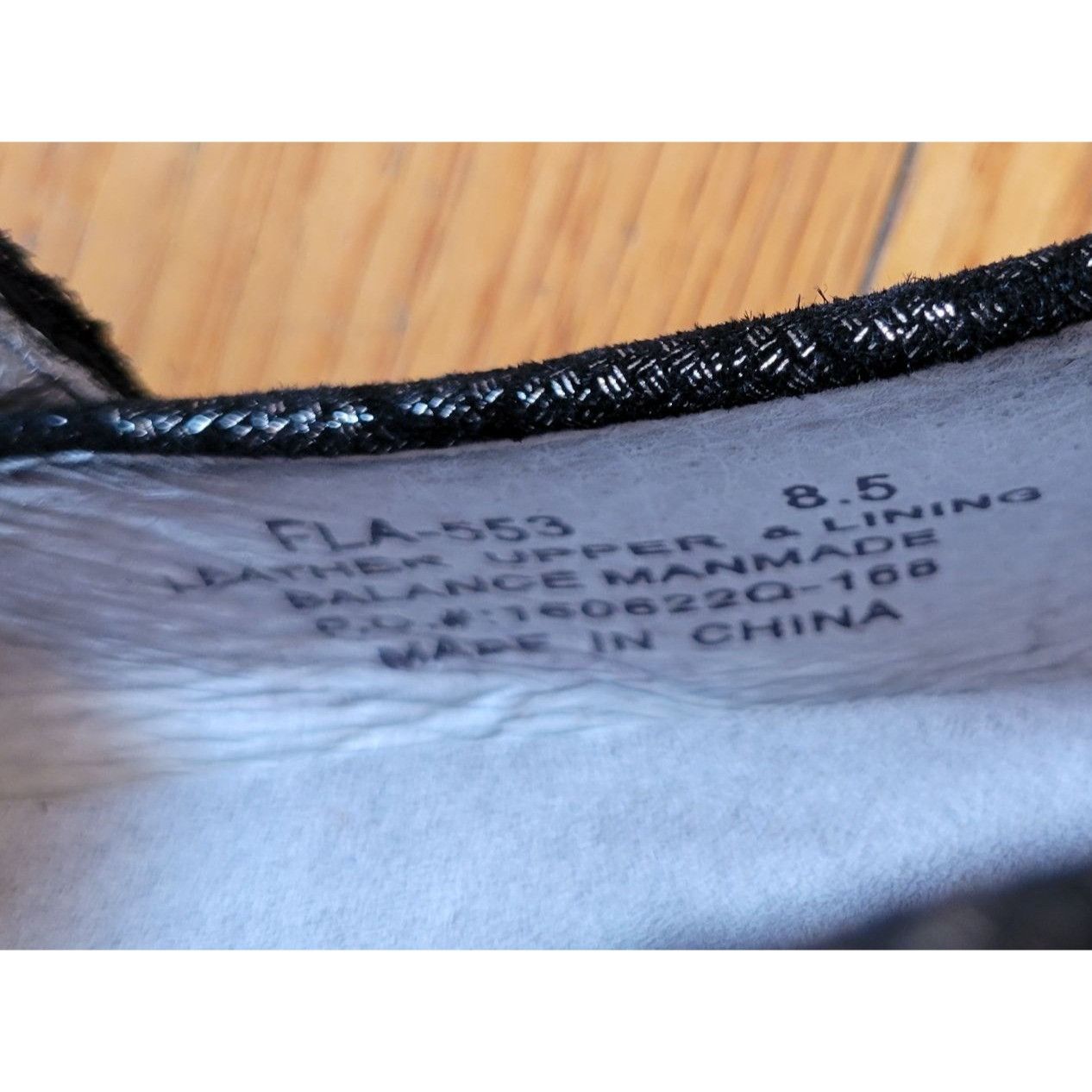 Vintage Alegria Black Metallic Floral Rose Leather Mary Jane Wedge H Size US 8.5 / IT 38.5 - 7 Thumbnail