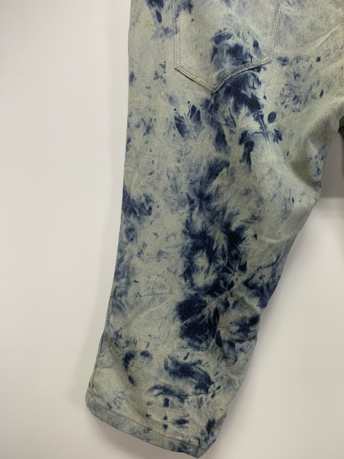Japanese Brand Dazi Distress denim Style Size US 38 / EU 54 - 13 Thumbnail
